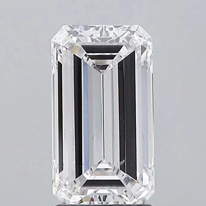 2.26ct Emerald Lab Grown Diamond (Colour F, Clarity VS2, IGI Certified)