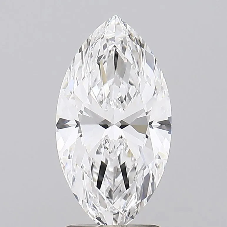 2.26ct Marquise Lab Grown Diamond (Colour D, Clarity FL, IGI Certified)