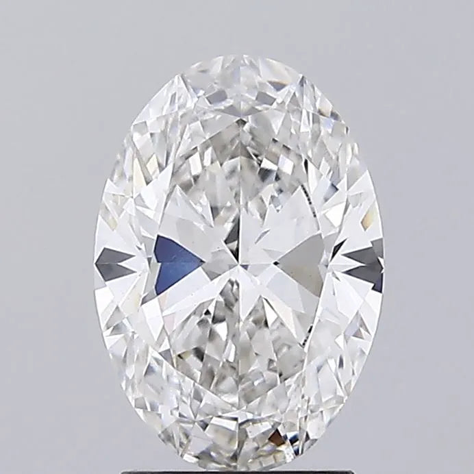 2.26ct Oval Lab Grown Diamond (Colour G, Clarity VS1, IGI Certified)