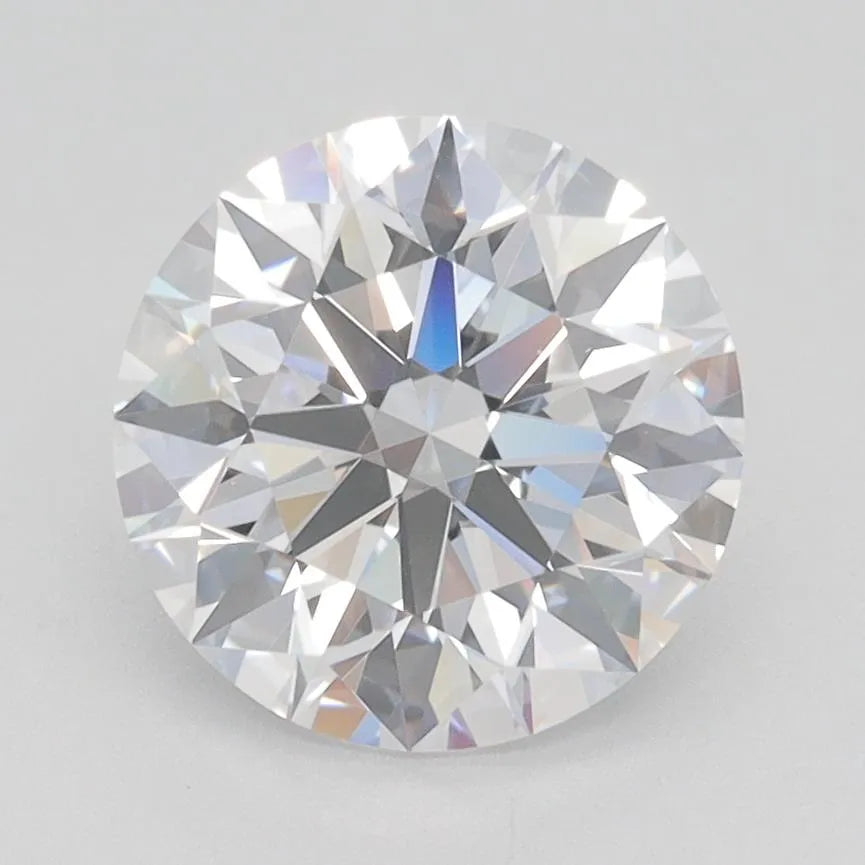 2.26ct Round Lab Grown Diamond (Colour D, Clarity VVS1, Cut EX, GIA Certified)