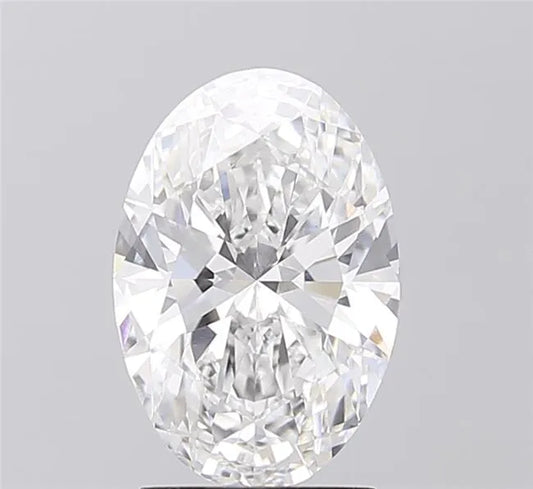 2.27ct Oval Lab Grown Diamond (Colour D, Clarity VVS2, IGI Certified)