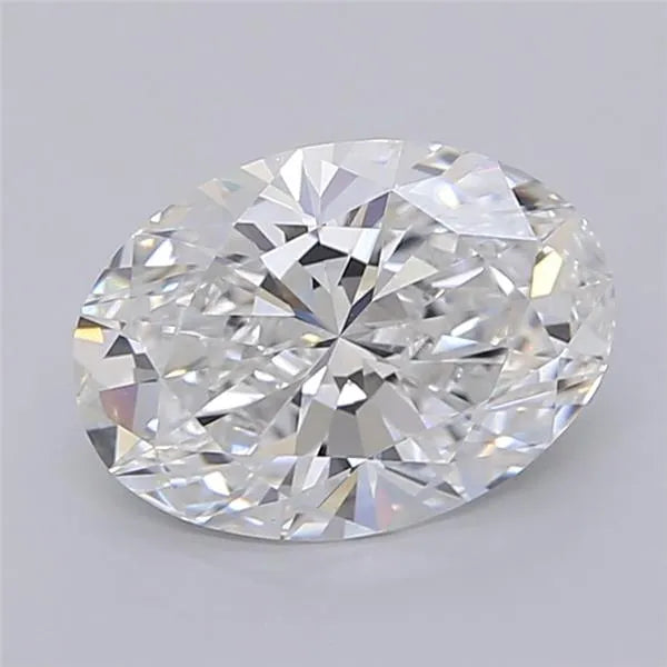 2.27ct Oval Lab Grown Diamond (Colour E, Clarity VVS2, IGI Certified)