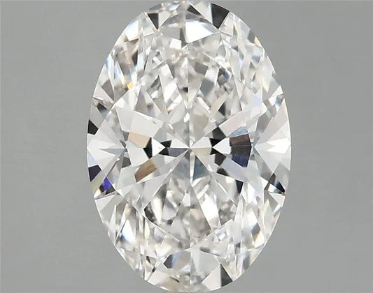 2.27ct Oval Lab Grown Diamond (Colour F, Clarity VVS2, IGI Certified)