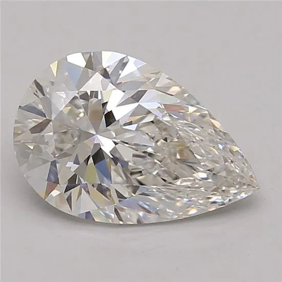 2.27ct Pear Lab Grown Diamond (Colour F, Clarity VVS1, GIA Certified)