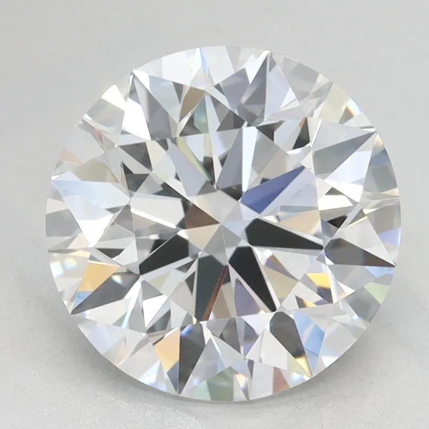 2.27ct Round Lab Grown Diamond (Colour D, Clarity IF, Cut ID, IGI Certified)