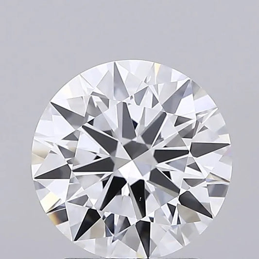2.27ct Round Lab Grown Diamond (Colour E, Clarity IF, Cut ID, IGI Certified)