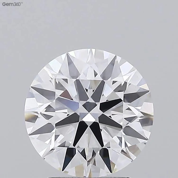 2.27ct Round Lab Grown Diamond (Colour F, Clarity VVS2, Cut ID, IGI Certified)