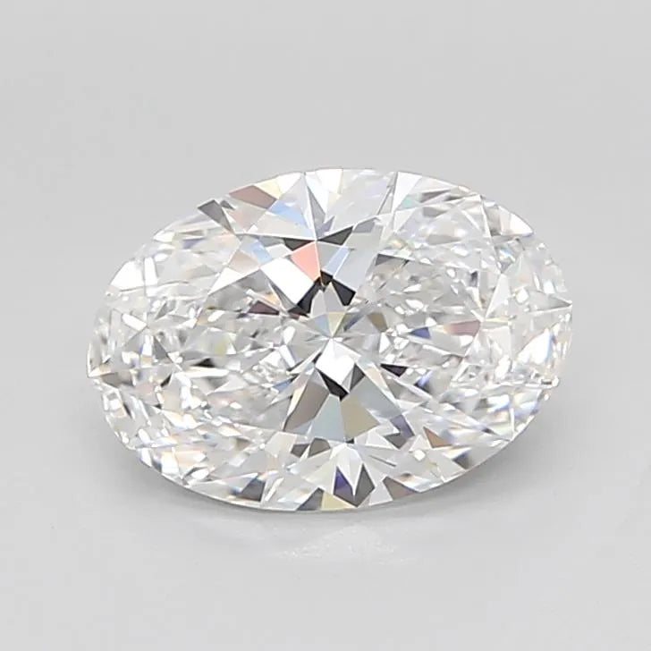 2.28ct Oval Lab Grown Diamond (Colour D, Clarity IF, Cut EX, IGI Certified)