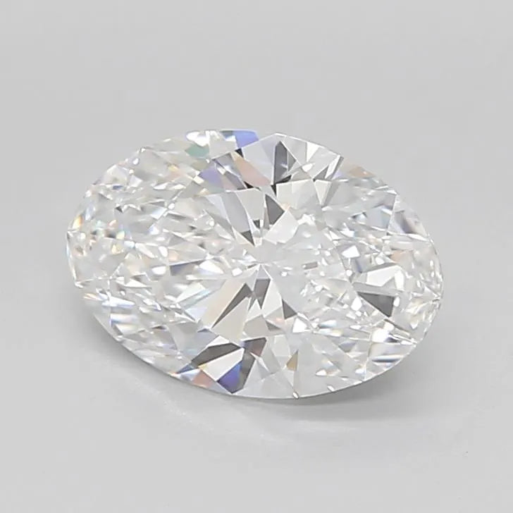 2.28ct Oval Lab Grown Diamond (Colour D, Clarity IF, Cut EX, IGI Certified)