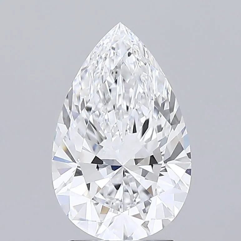 2.28ct Pear Lab Grown Diamond (Colour D, Clarity IF, IGI Certified)