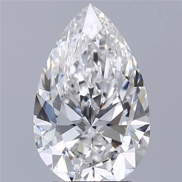 2.28ct Pear Lab Grown Diamond (Colour E, Clarity VVS2, IGI Certified)