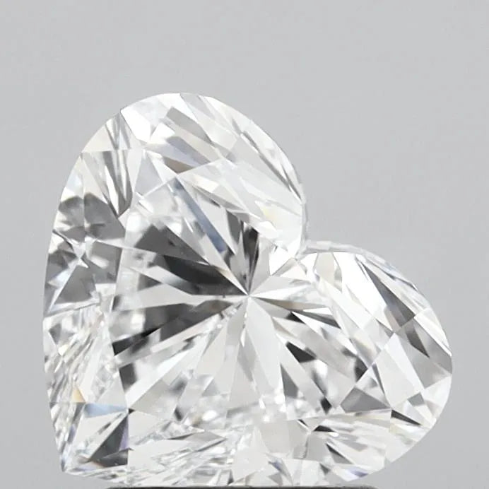 2.29ct Heart Lab Grown Diamond (Colour D, Clarity VVS1, IGI Certified)