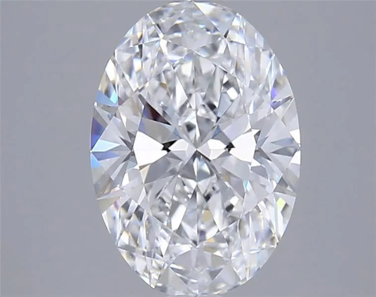 2.29ct Oval Lab Grown Diamond (Colour D, Clarity VVS2, IGI Certified)