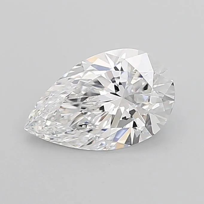 2.29ct Pear Lab Grown Diamond (Colour D, Clarity IF, Cut EX, IGI Certified)