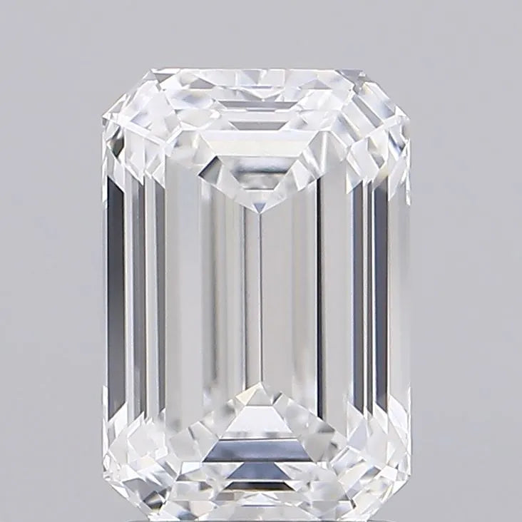 2.30ct Emerald Lab Grown Diamond (Colour E, Clarity VVS2, IGI Certified)
