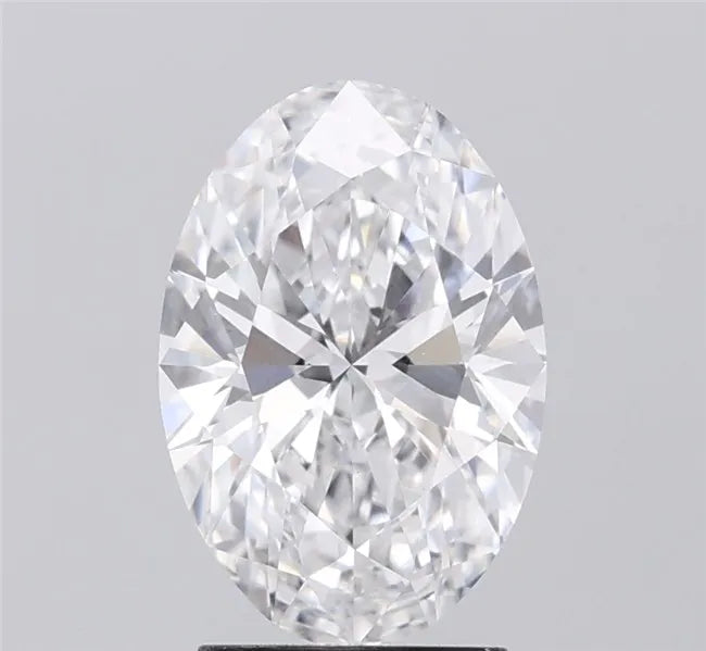 2.30ct Oval Lab Grown Diamond (Colour D, Clarity VS1, IGI Certified)