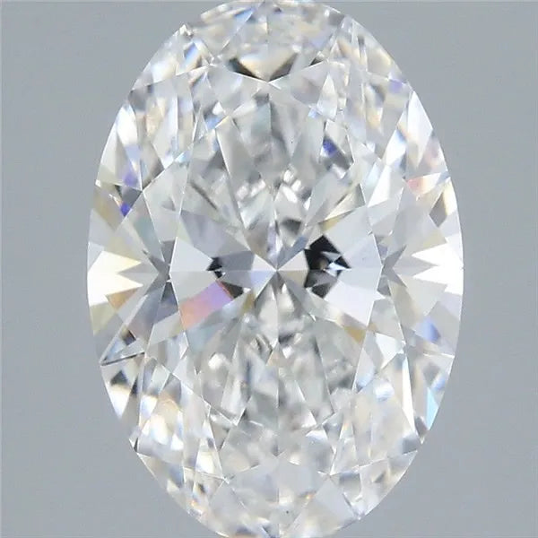 2.30ct Oval Lab Grown Diamond (Colour E, Clarity VVS2, IGI Certified)