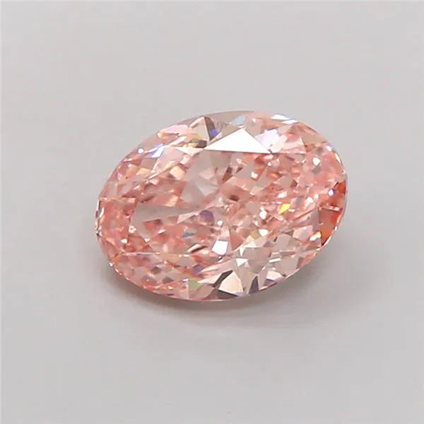 2.30ct Oval Lab Grown Diamond (Colour Fancy Intense Pink, Clarity VS1, IGI Certified)