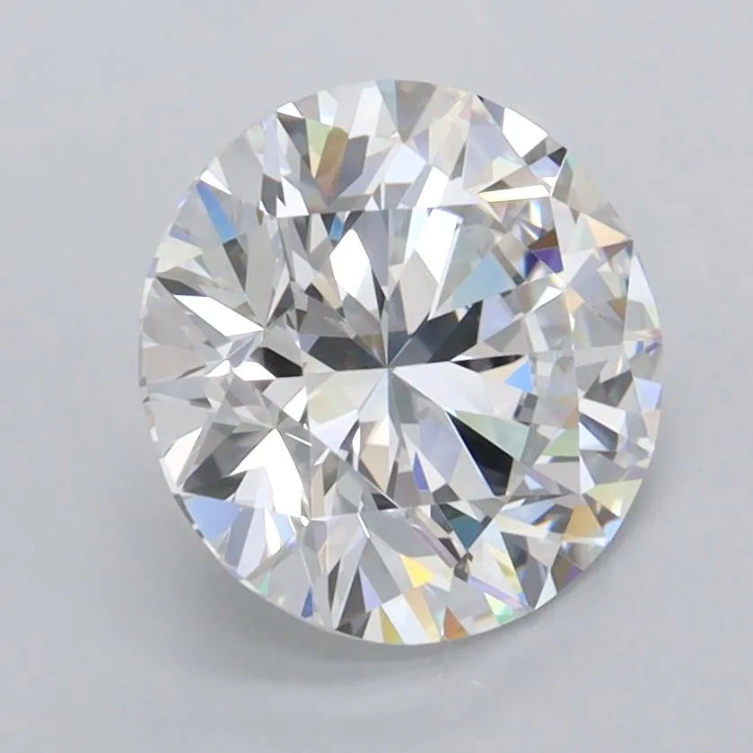 2.30ct Round Lab Grown Diamond (Colour D, Clarity FL, Cut ID, IGI Certified)
