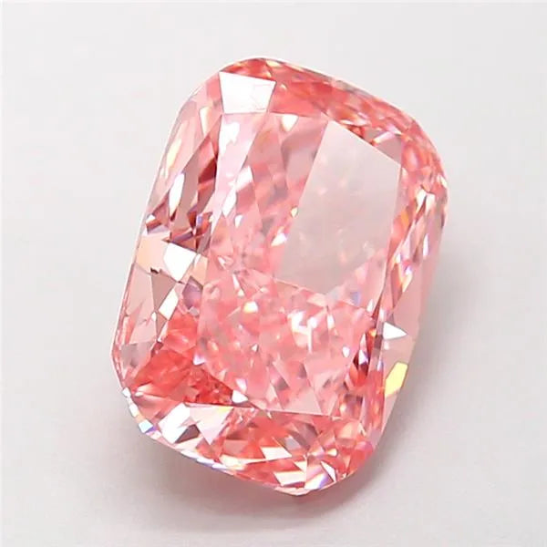 2.31ct Cushion modified Lab Grown Diamond (Colour Fancy Vivid Pink, Clarity VVS2, IGI Certified)