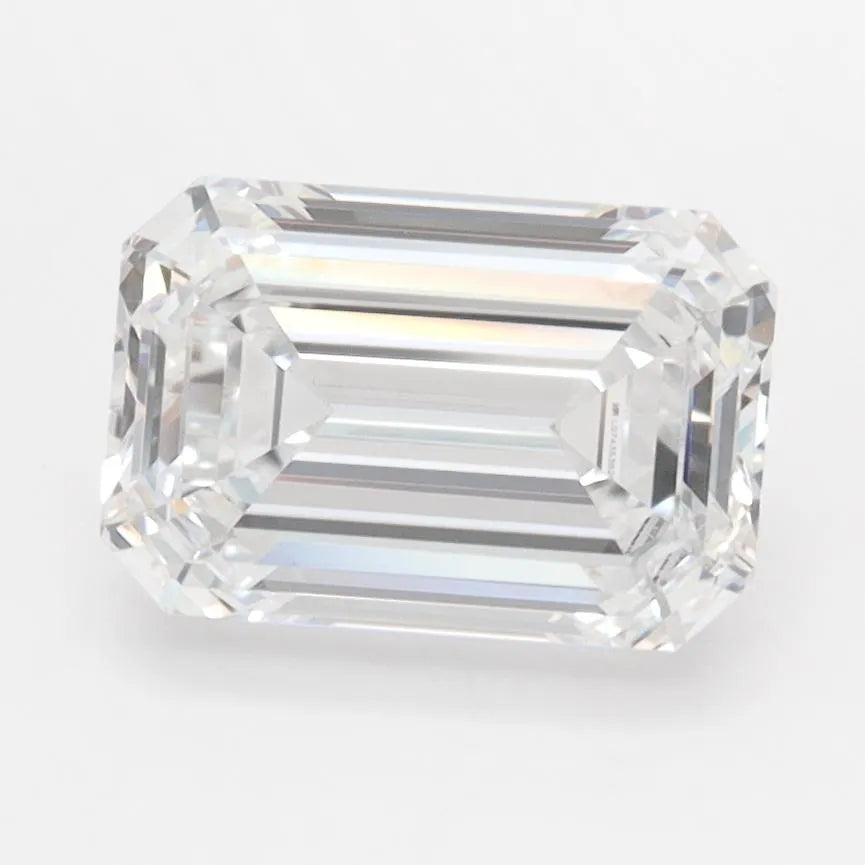2.31ct Emerald Lab Grown Diamond (Colour D, Clarity VVS2, IGI Certified)