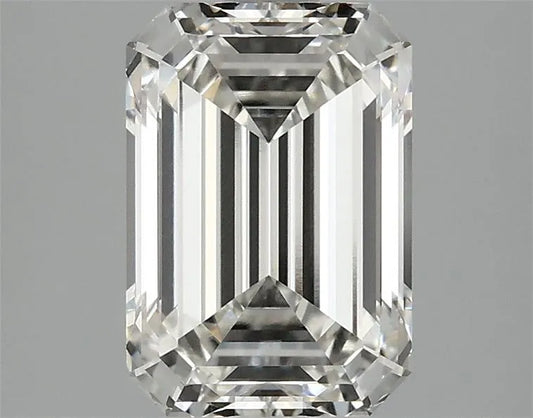 2.31ct Emerald Lab Grown Diamond (Colour G, Clarity VVS2, IGI Certified)