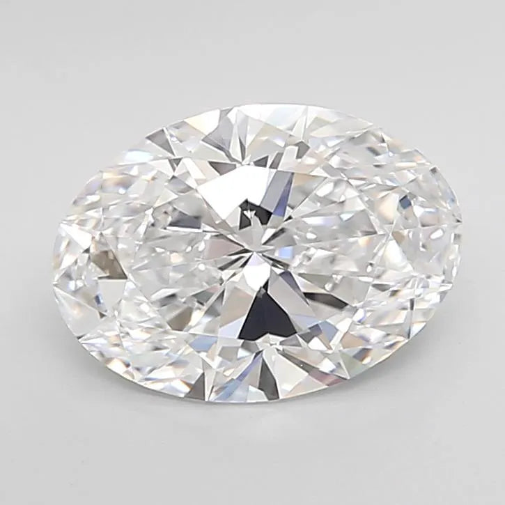 2.31ct Oval Lab Grown Diamond (Colour D, Clarity IF, Cut EX, IGI Certified)