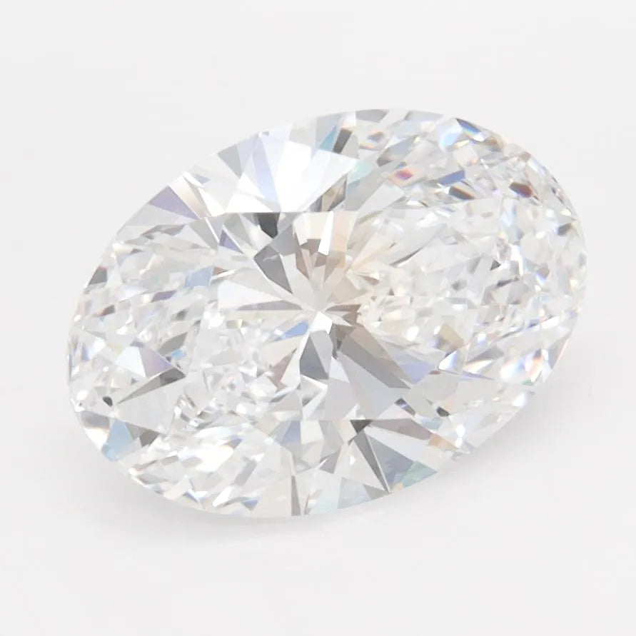 2.31ct Oval Lab Grown Diamond (Colour D, Clarity IF, IGI Certified)
