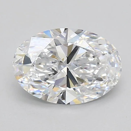 2.31ct Oval Lab Grown Diamond (Colour D, Clarity VVS1, IGI Certified)