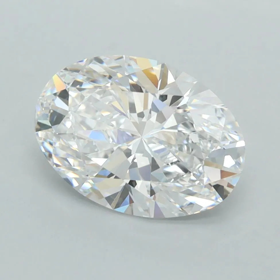 2.31ct Oval Lab Grown Diamond (Colour D, Clarity VVS1, IGI Certified)