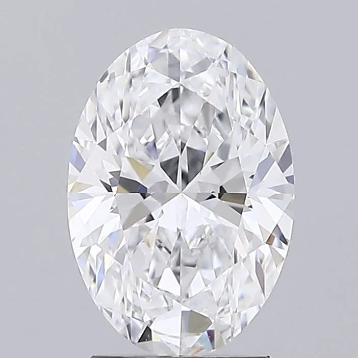 2.31ct Oval Lab Grown Diamond (Colour D, Clarity VVS1, IGI Certified)