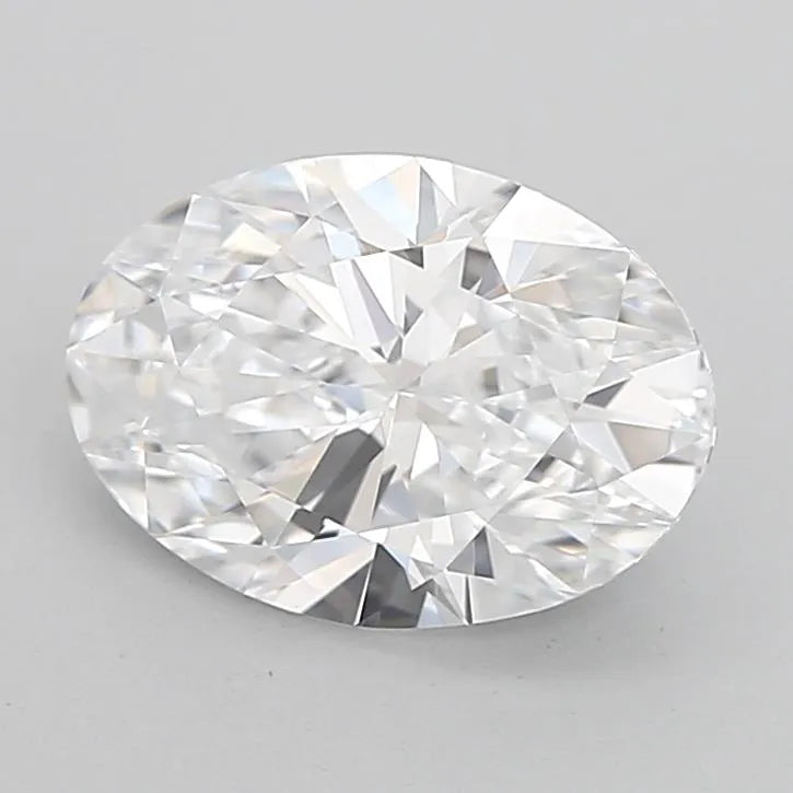 2.31ct Oval Lab Grown Diamond (Colour E, Clarity VVS1, Cut EX, IGI Certified)