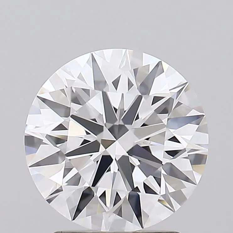 2.31ct Round Lab Grown Diamond (Colour D, Clarity IF, Cut ID, IGI Certified)