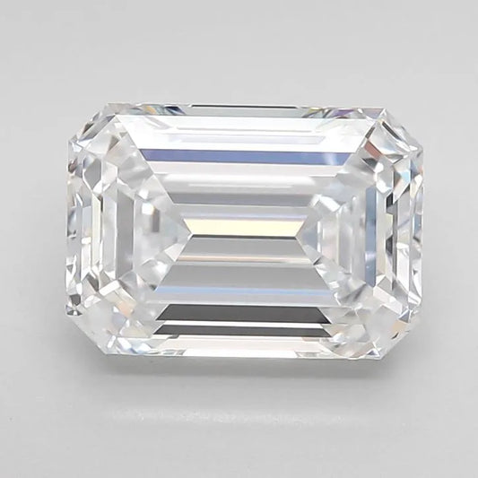2.32ct Emerald Lab Grown Diamond (Colour D, Clarity IF, Cut EX, IGI Certified)