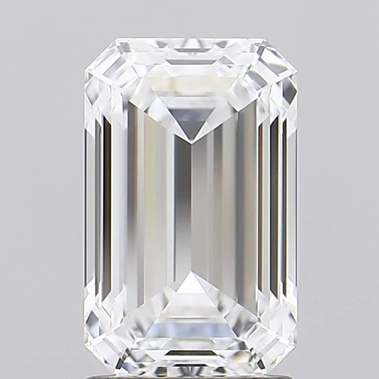 2.33ct Emerald Lab Grown Diamond (Colour D, Clarity VVS2, IGI Certified)