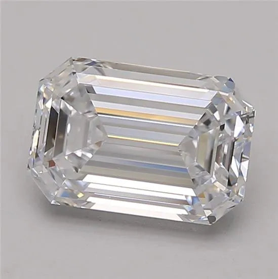 2.33ct Emerald Lab Grown Diamond (Colour E, Clarity VVS1, GIA Certified)