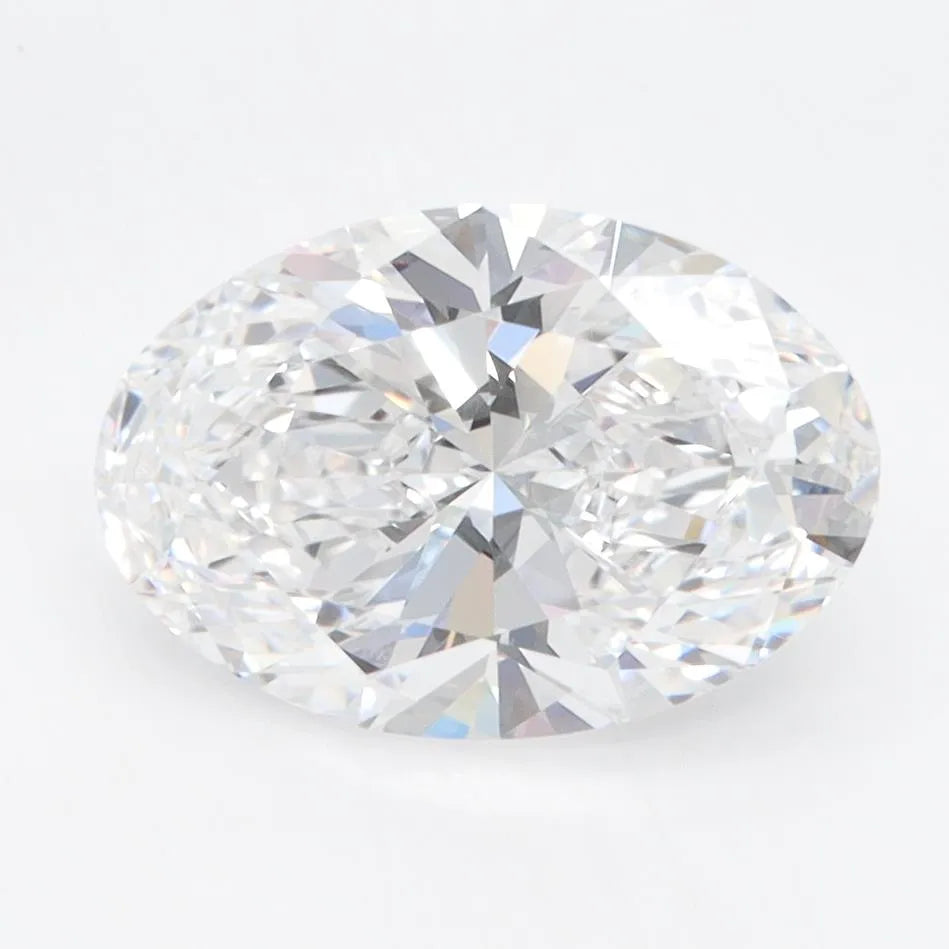 2.33ct Oval Lab Grown Diamond (Colour D, Clarity IF, IGI Certified)