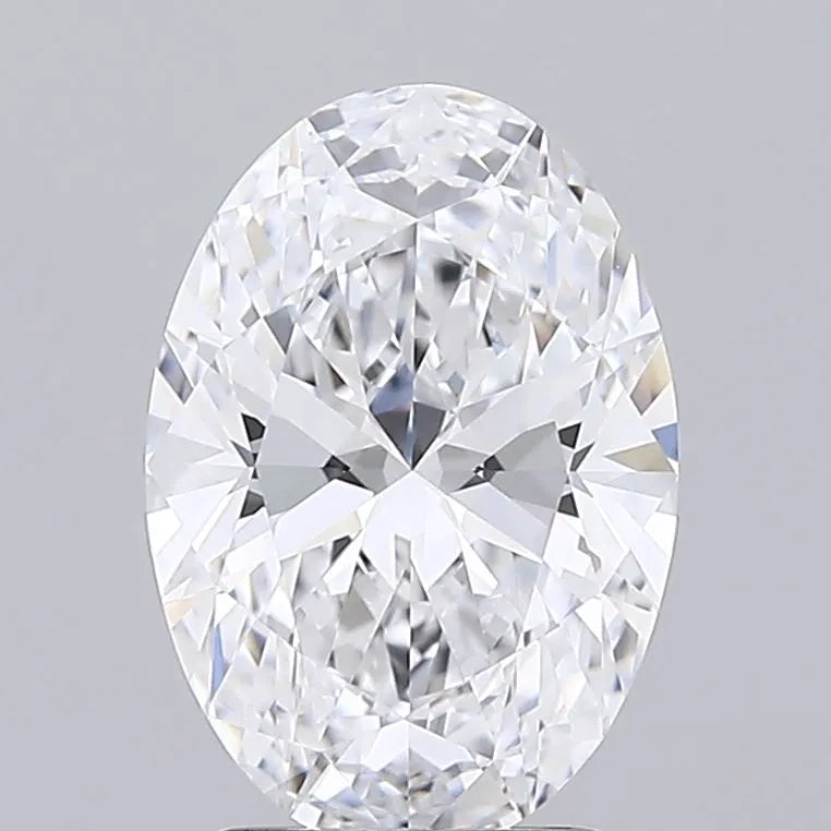 2.33ct Oval Lab Grown Diamond (Colour D, Clarity IF, IGI Certified)