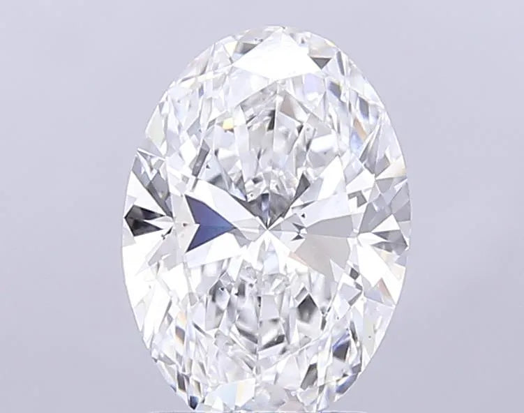 2.33ct Oval Lab Grown Diamond (Colour D, Clarity SI1, IGI Certified)