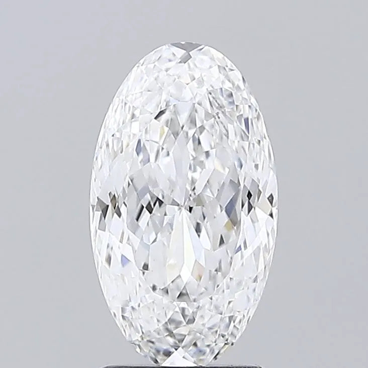 2.35ct Oval Lab Grown Diamond (Colour E, Clarity VVS2, IGI Certified)