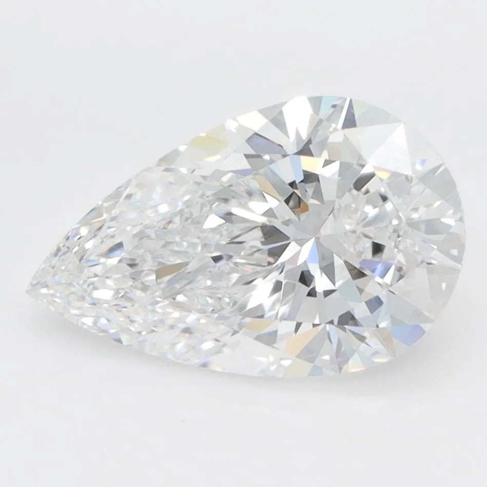 2.35ct Pear Lab Grown Diamond (Colour E, Clarity VVS1, IGI Certified)