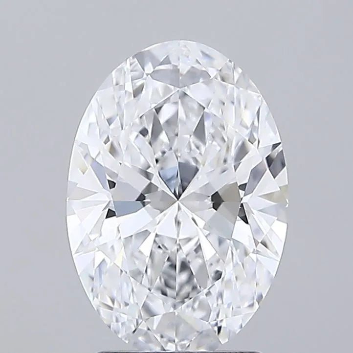 2.36ct Oval Lab Grown Diamond (Colour D, Clarity IF, Cut EX, IGI Certified)