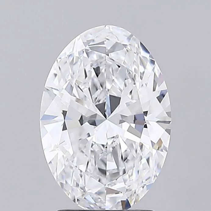2.36ct Oval Lab Grown Diamond (Colour E, Clarity IF, IGI Certified)