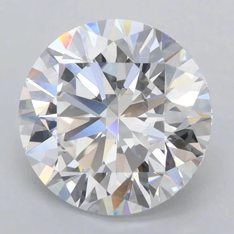 2.36ct Round Lab Grown Diamond (Colour D, Clarity FL, Cut EX, IGI Certified)
