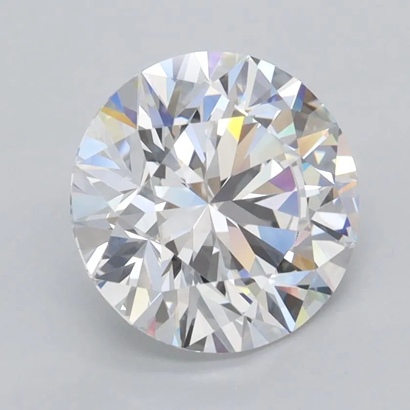 2.36ct Round Lab Grown Diamond (Colour D, Clarity VVS1, Cut ID, IGI Certified)