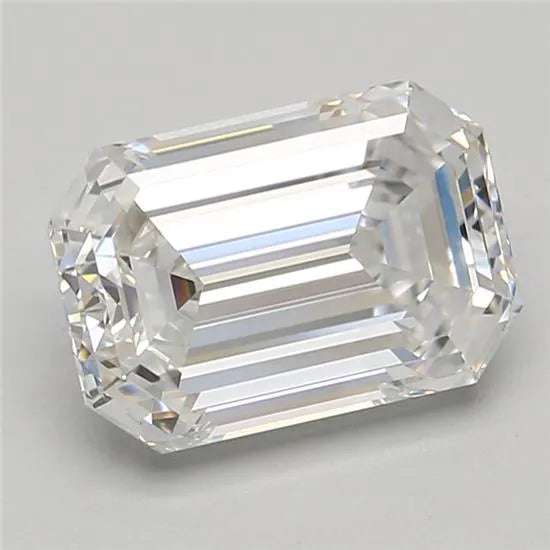 2.37ct Emerald Lab Grown Diamond (Colour E, Clarity VVS1, GIA Certified)