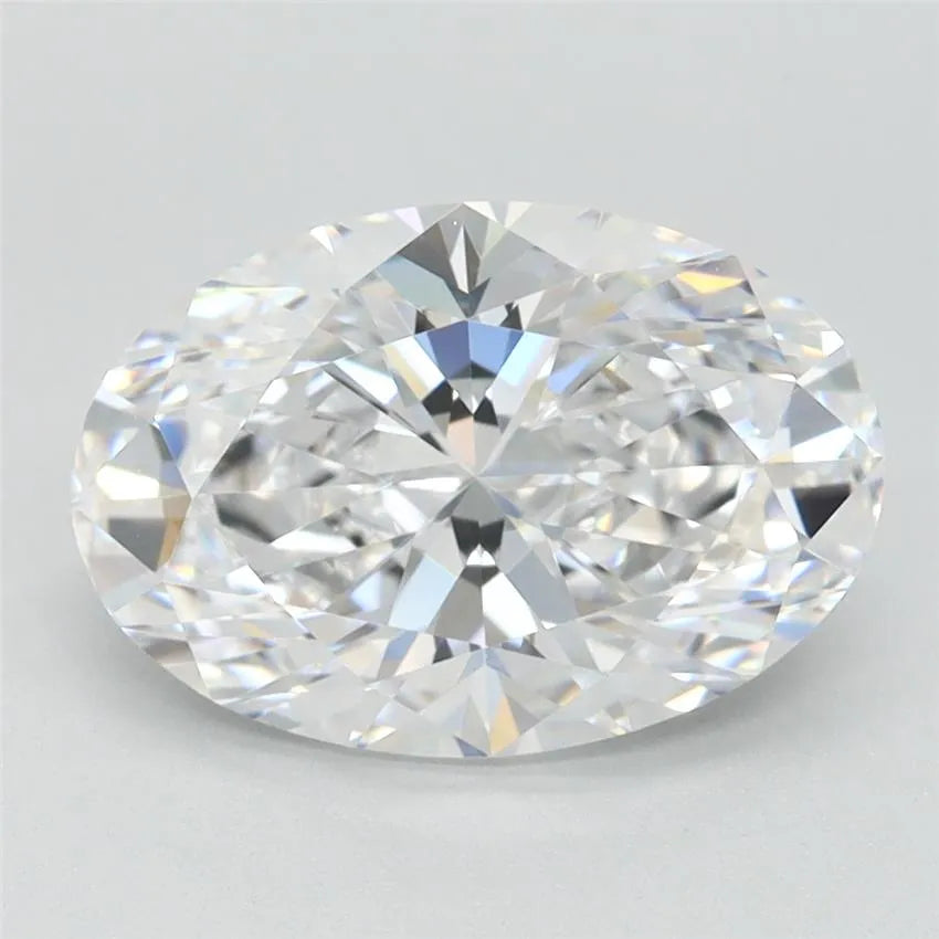 2.37ct Oval Lab Grown Diamond (Colour D, Clarity FL, IGI Certified)