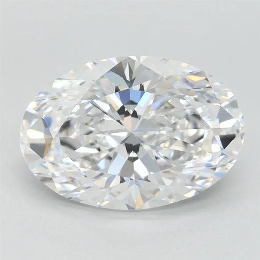 2.37ct Oval Lab Grown Diamond (Colour D, Clarity FL, IGI Certified)