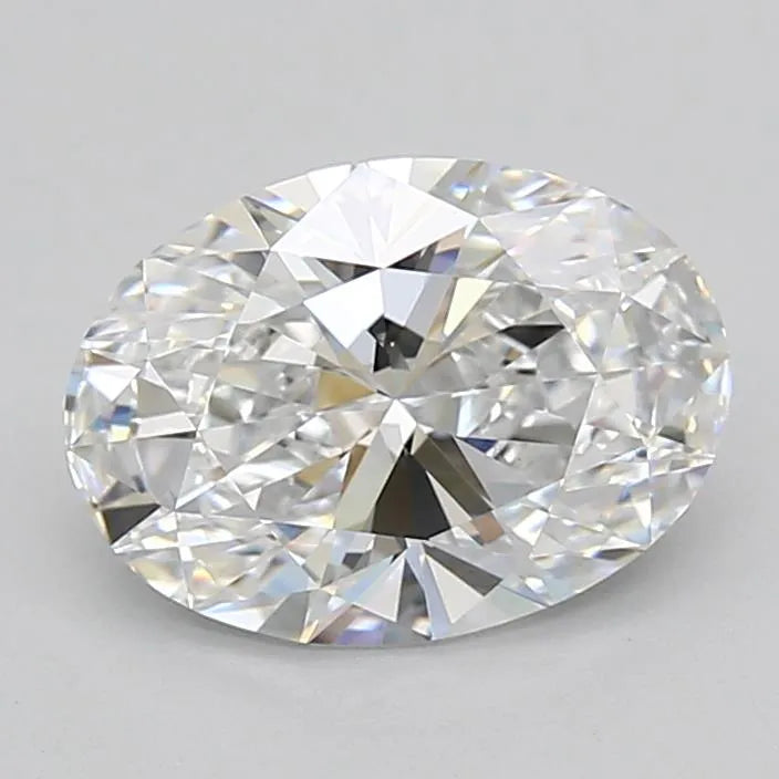 2.37ct Oval Lab Grown Diamond (Colour D, Clarity VVS1, GIA Certified)