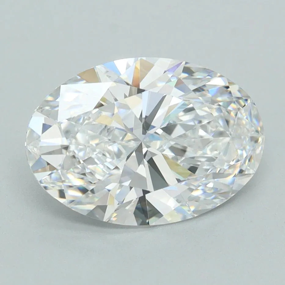 2.37ct Oval Lab Grown Diamond (Colour D, Clarity VVS2, Cut EX, GCAL Certified)